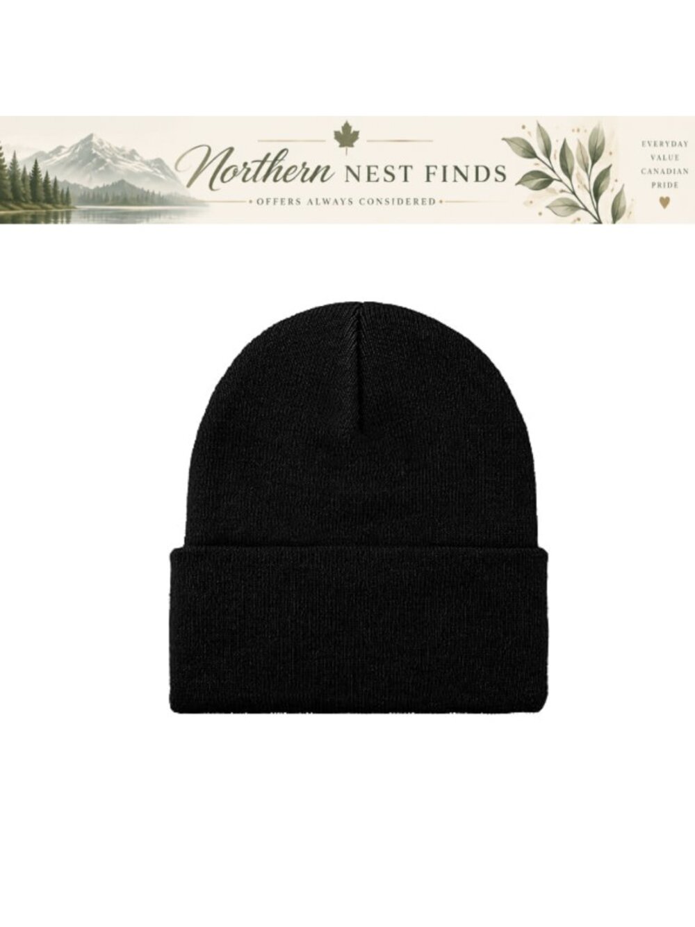 Winter Knit Beanie Hat Men Women Acrylic Polyester Skull Cap Outdoor